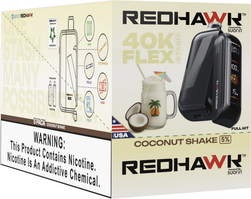 Stash Vape Coconut Shake Redhawk