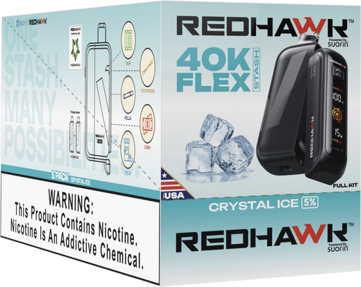 Stash Vape Crystal Ice Redhawk