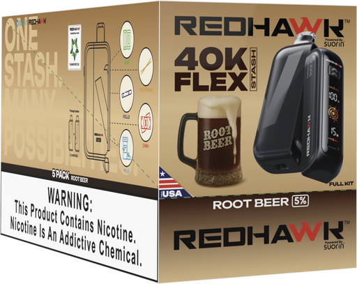 Stash Vape Root Beer Redhawk