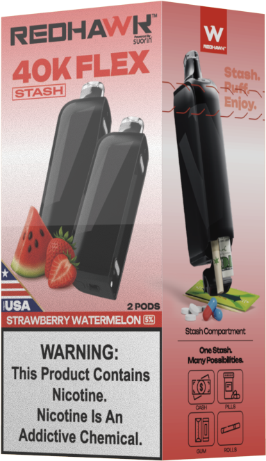 Strawberry Watermelon Replacement Pod Redhawk Single 2pk