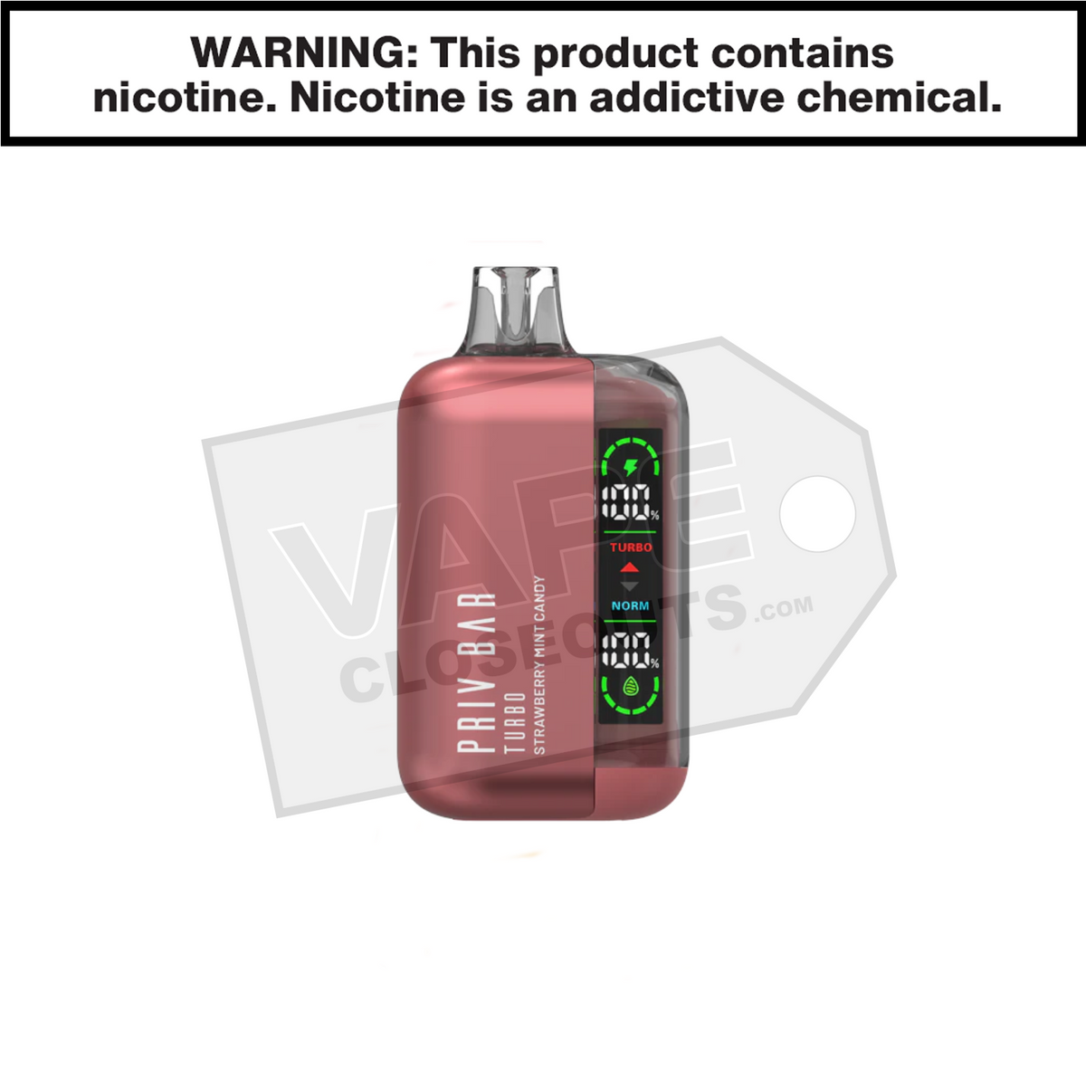 strawberry mint candy vape Strawberry Mint Candy Vape: Adjust MyFlavor 40K Puffs
