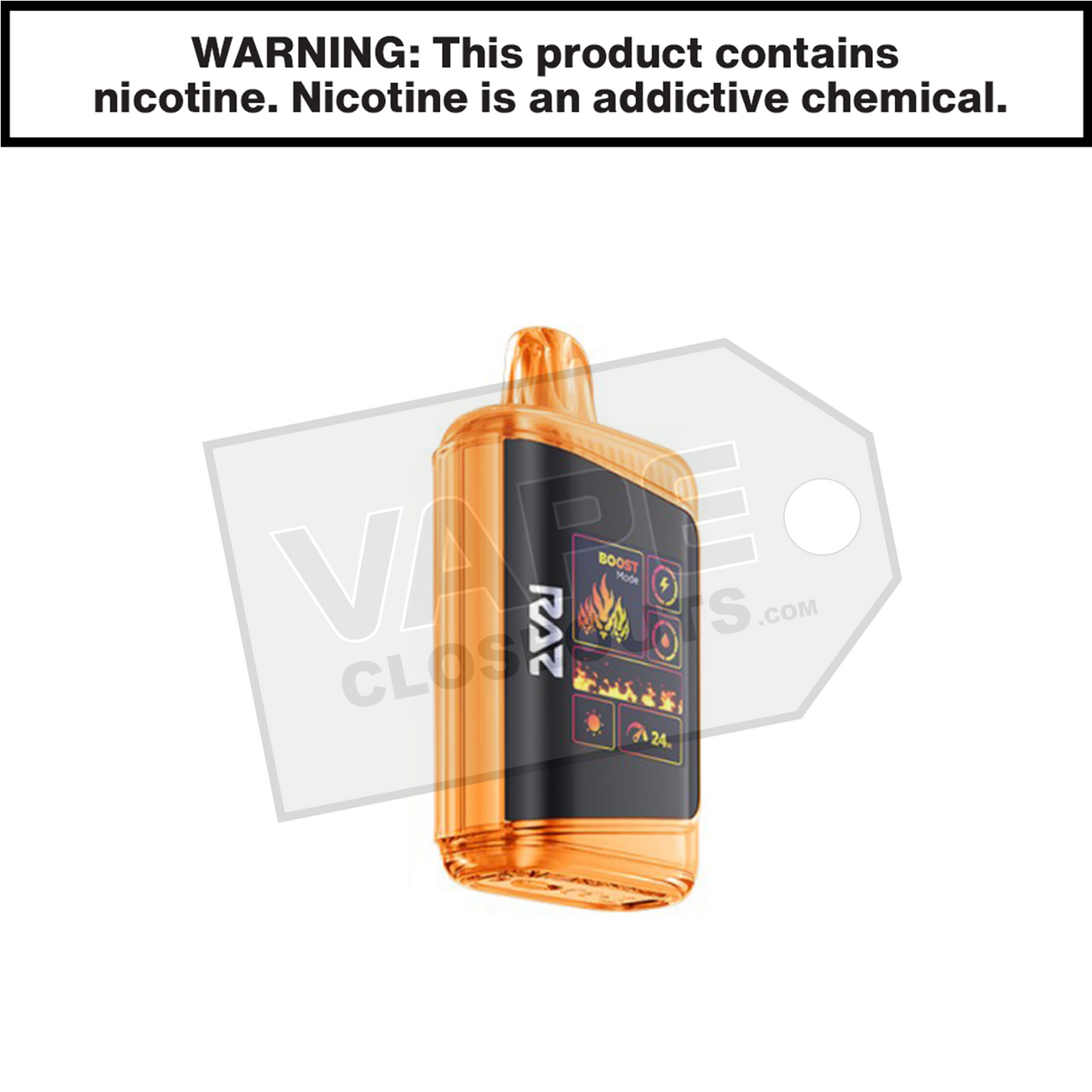 Strawberry Orange Tang RAZ DC25000 Disposable Vape