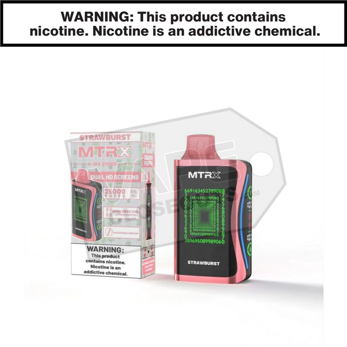 Strawburst MTRX MX 25000 Disposable Vape Strawburst MTRX MX 25000 Disposable Vape