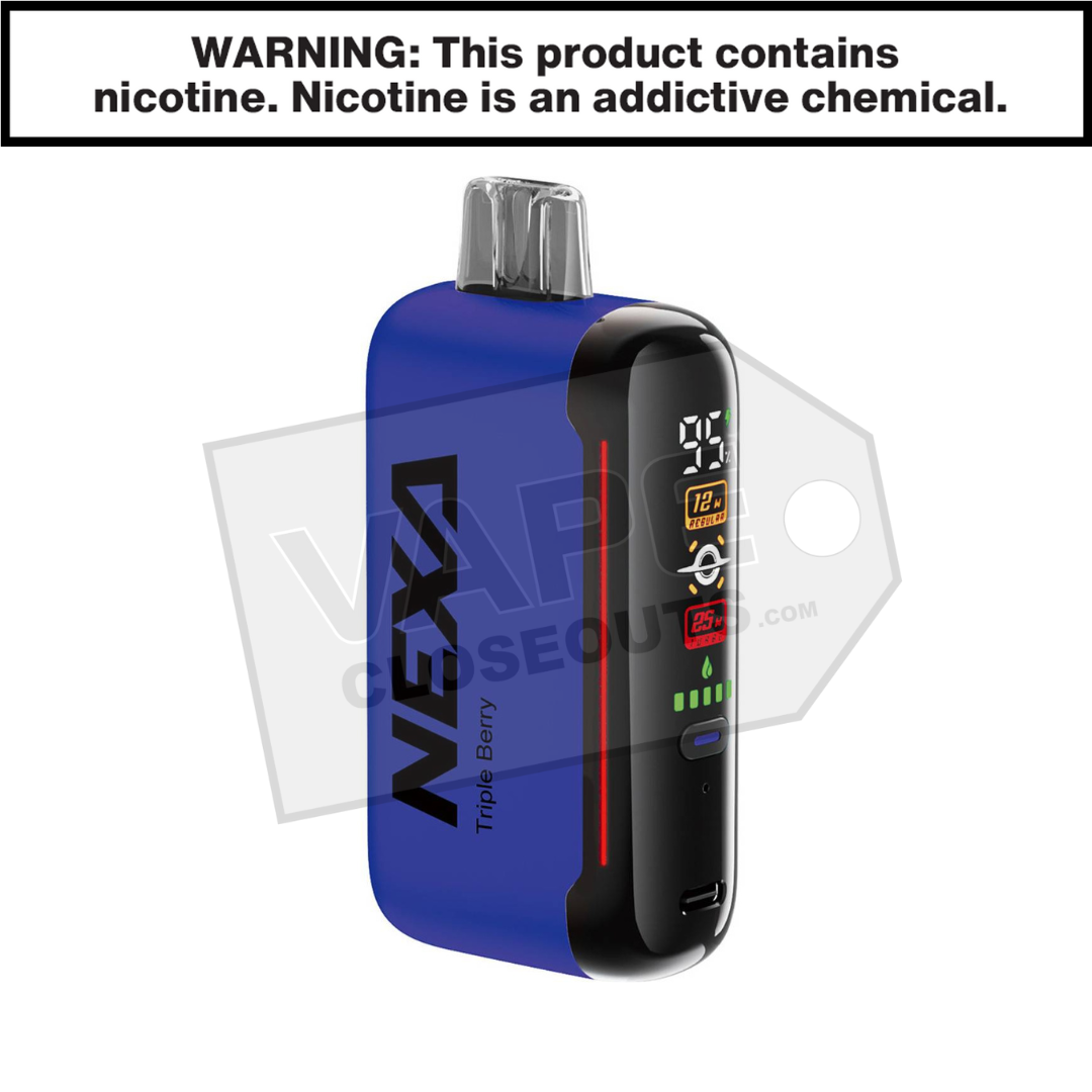 Triple Berry Nexa N20000 Disposable Vape 