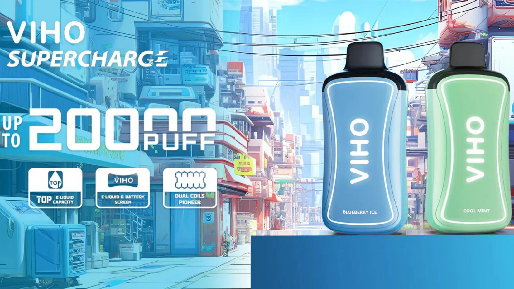 VIHO Supercharge Disposable Vape
