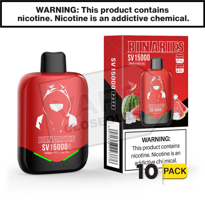 Watermelon Ice HorizonTech Binaries Cabin SV Vape