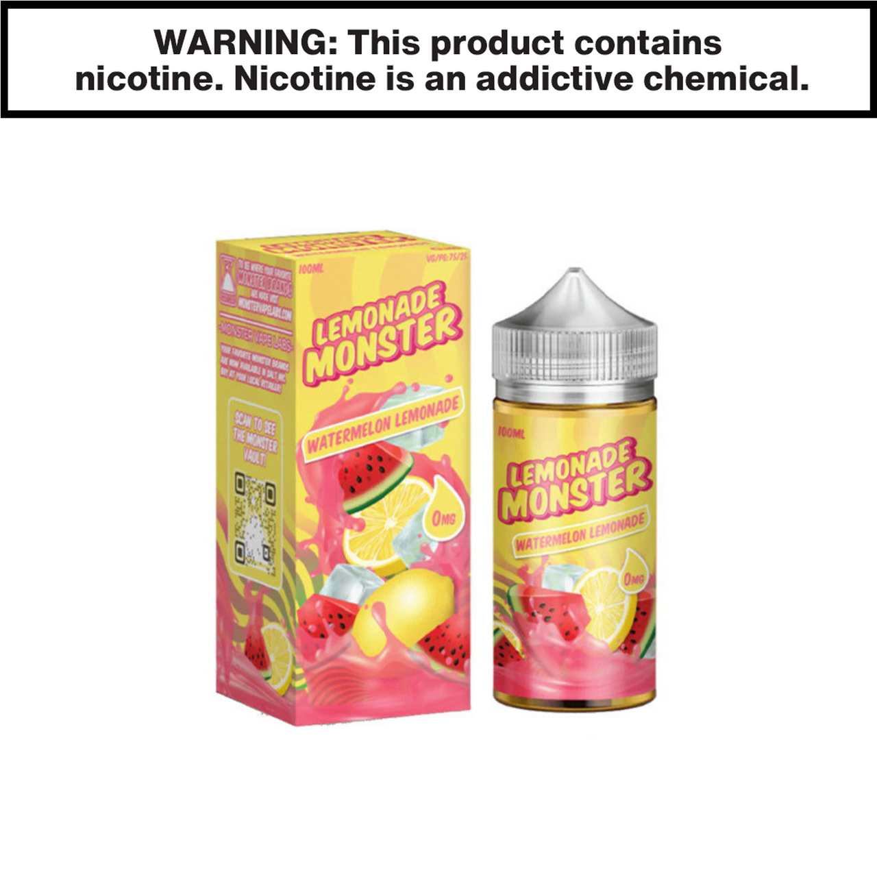 Watermelon Lemonade Monster eJuice 100mL Freebase