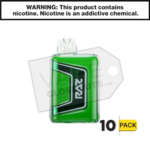 RAZ TN9000 White Gummy Watermelon Disposable Vape RAZ TN9000 White Gummy Watermelon Disposable Vape