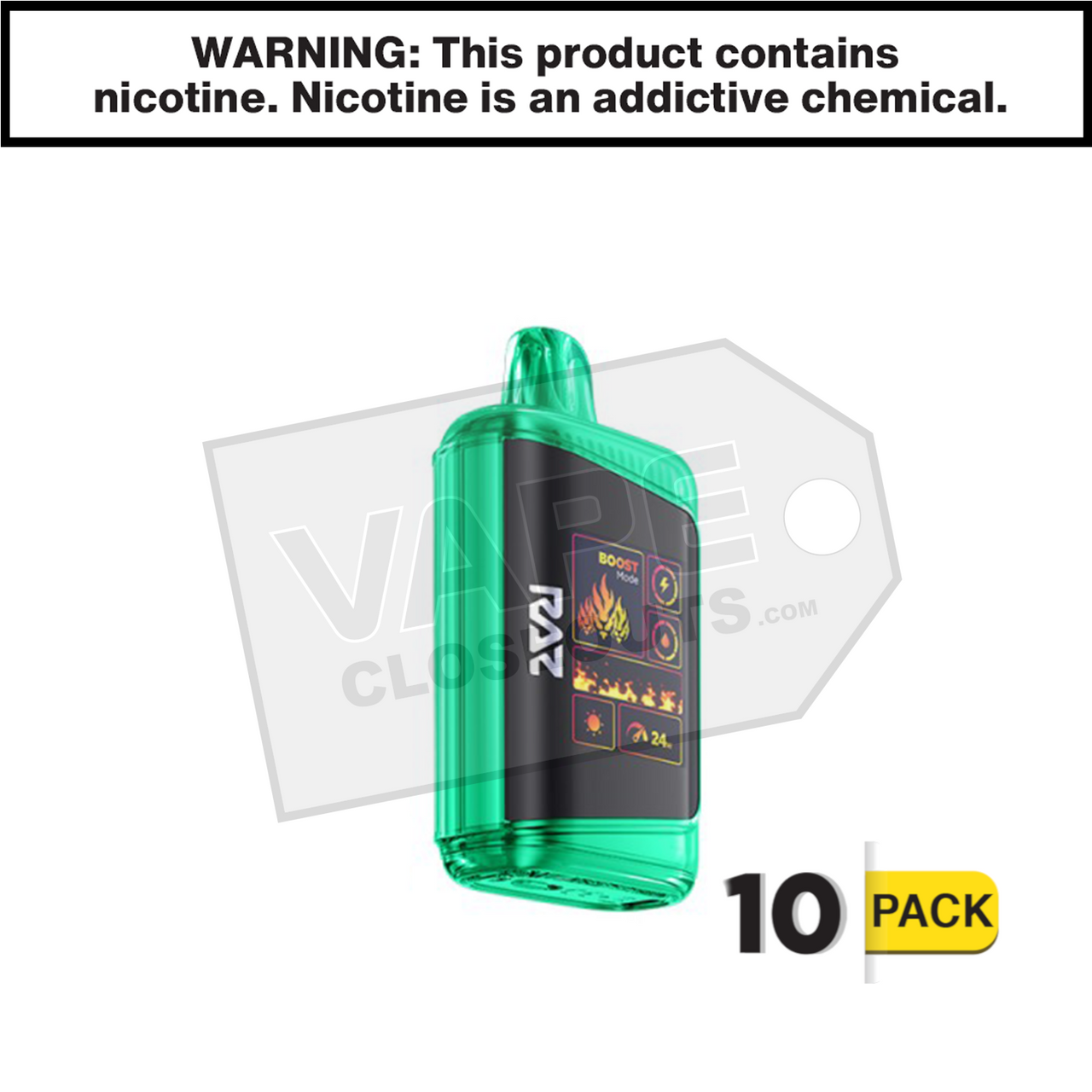 Wintergreen RAZ DC25000 Disposable Vape