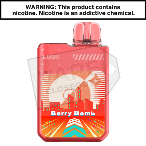 Berry Bomb Geek Bar Digiflavor Lush 20K Disposable Vape