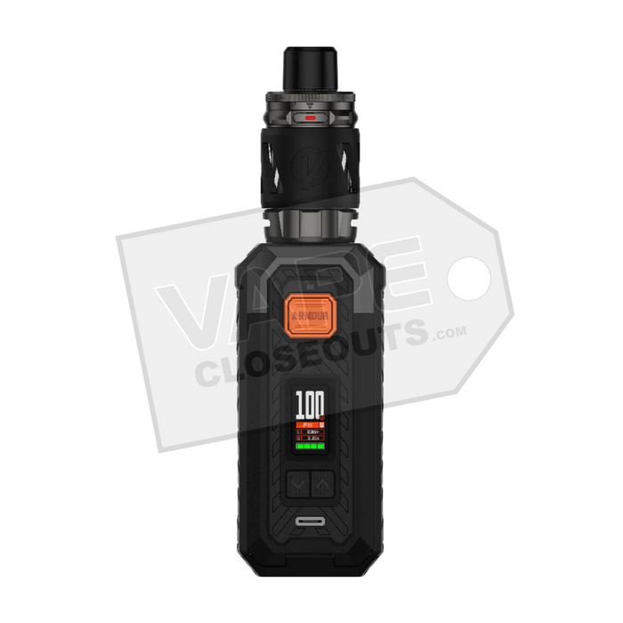 Black Vaporesso Armour S 100W Box Mod Starter Kit