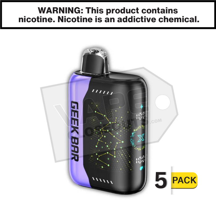 Blackberry B Pop Geek Bar Pulse X 25K Disposable Vape Blackberry B Pop Geek Bar Pulse X 25K Disposable Vape
