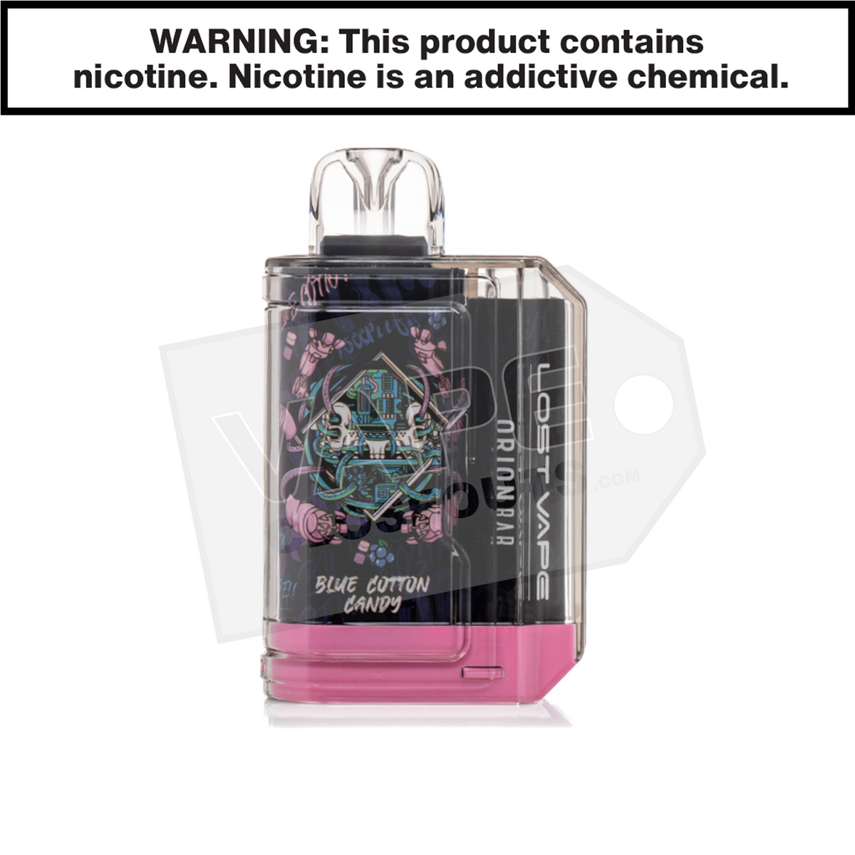 Blue Cotton Candy Orion BAR 7500 Vape - LOW PRICE LEADER!
