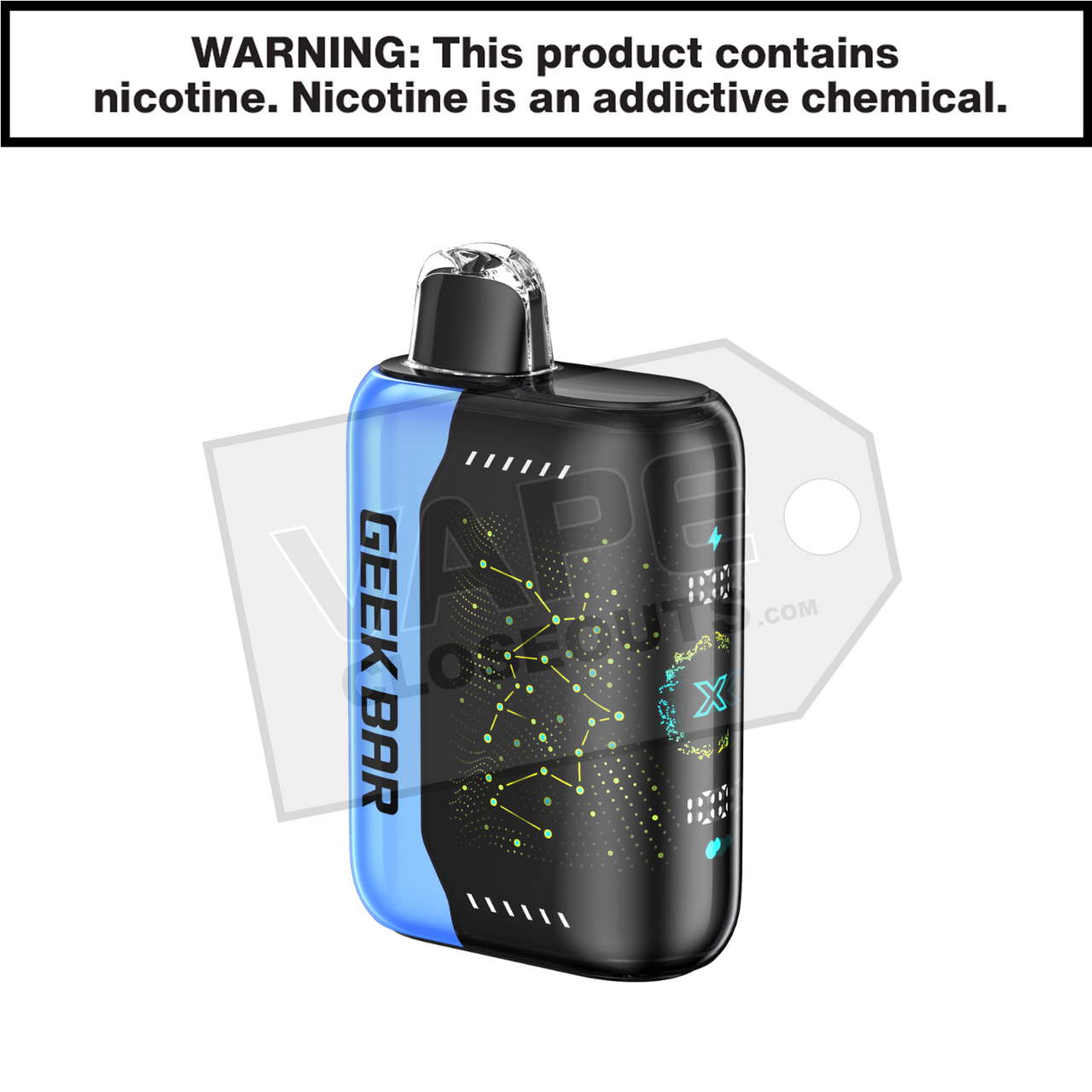 Blue Rancher Geek Bar Pulse X 25K Disposable Vape