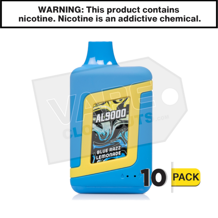 Blue Razz Lemonade AL9000 Novo Bar Disposable Vape by SMOK Blue Razz Lemonade AL9000 Novo Bar Disposable Vape by SMOK