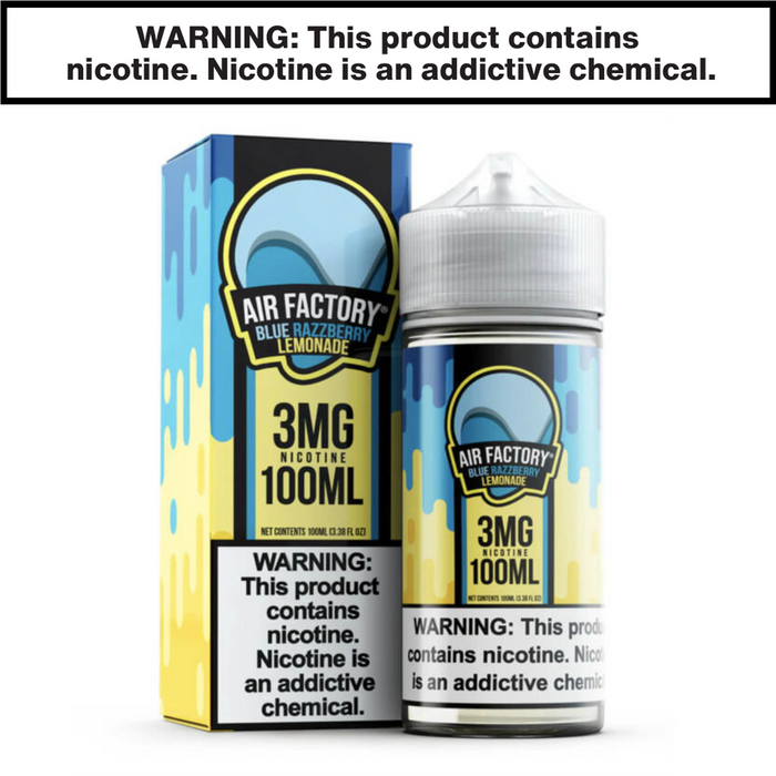 Blue Razzberry Lemonade Air Factory Freebase 100 ML