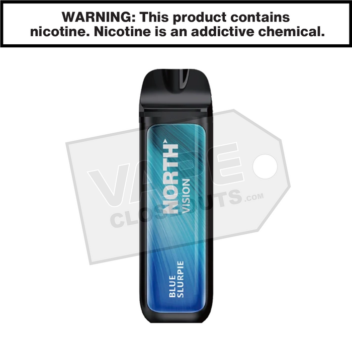 Blue Slurpie North Vision 15k Disposable Vape VC Blue Slurpie North Vision 15k Disposable Vape VC