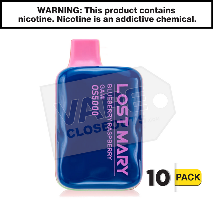 Lost Mary Nera Blueberry Raspberry Gami 15K Prefilled Pods P&B Cloud Australia Lost Mary Nera Blueberry Raspberry Gami 15K Prefilled Pods P&B Cloud Australia