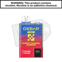 Thumbnail for Blueberry Strawberry Dragonfruit Oxbar Magic Maze Pro 10K Disposable Vape