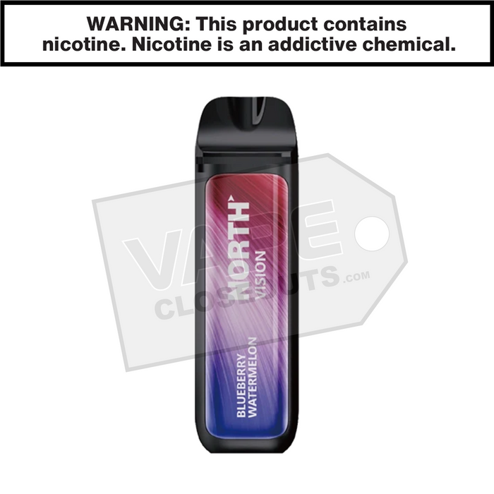 Blueberry Watermelon North Vision 15k Disposable Vape