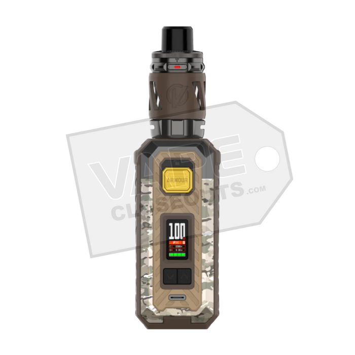 Camo Brown Vaporesso Armour S 100W Box Mod Starter Kit