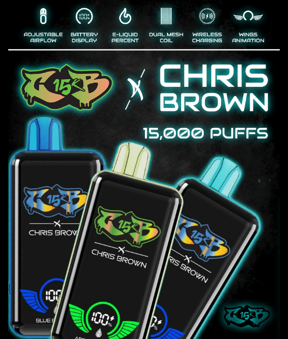 Chris Brown CB15 Disposable Vape