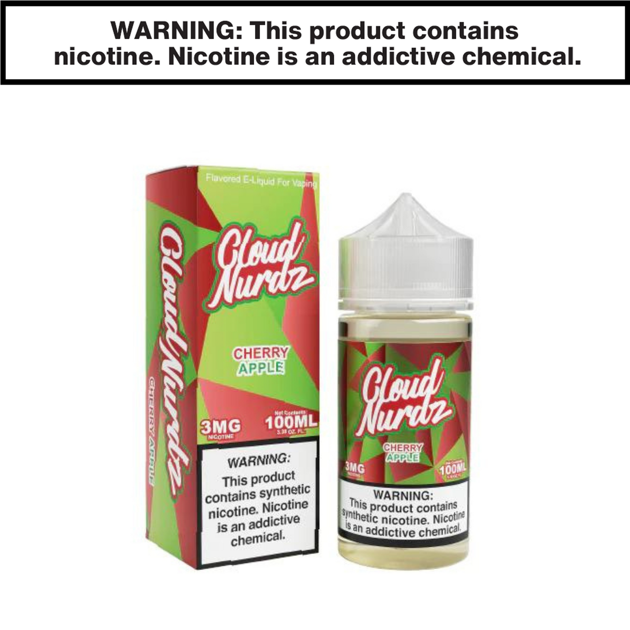 Cherry Apple Freebase Cloud Nurdz eJuice 