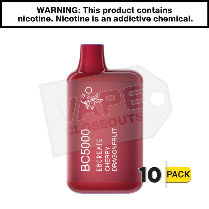 Cherry Dragonfruit ELF BAR BC5000 Thermal Edition Disposable Vape Cherry Dragonfruit ELF BAR BC5000 Thermal Edition Disposable Vape