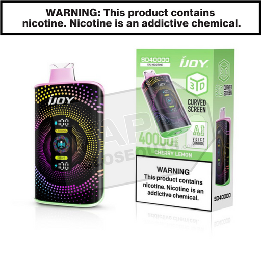 Cherry Lemon iJoy Bar SD40000 Disposable Vape
