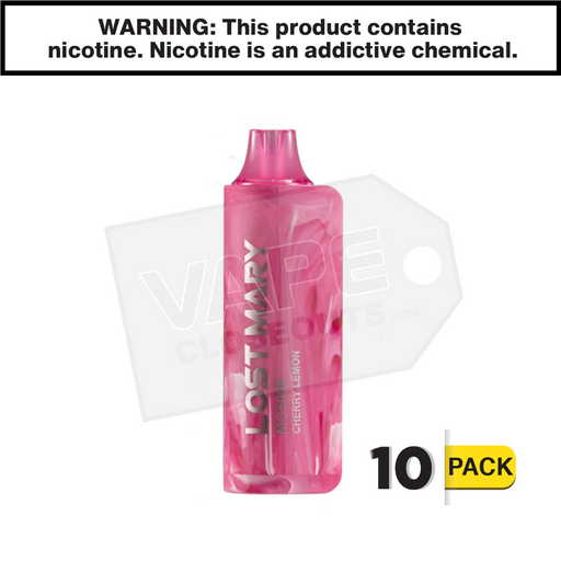 Cherry Lemon Lost Mary MO5000 - LOW PRICE LEADER! Cherry Lemon Lost Mary MO5000 - LOW PRICE LEADER!