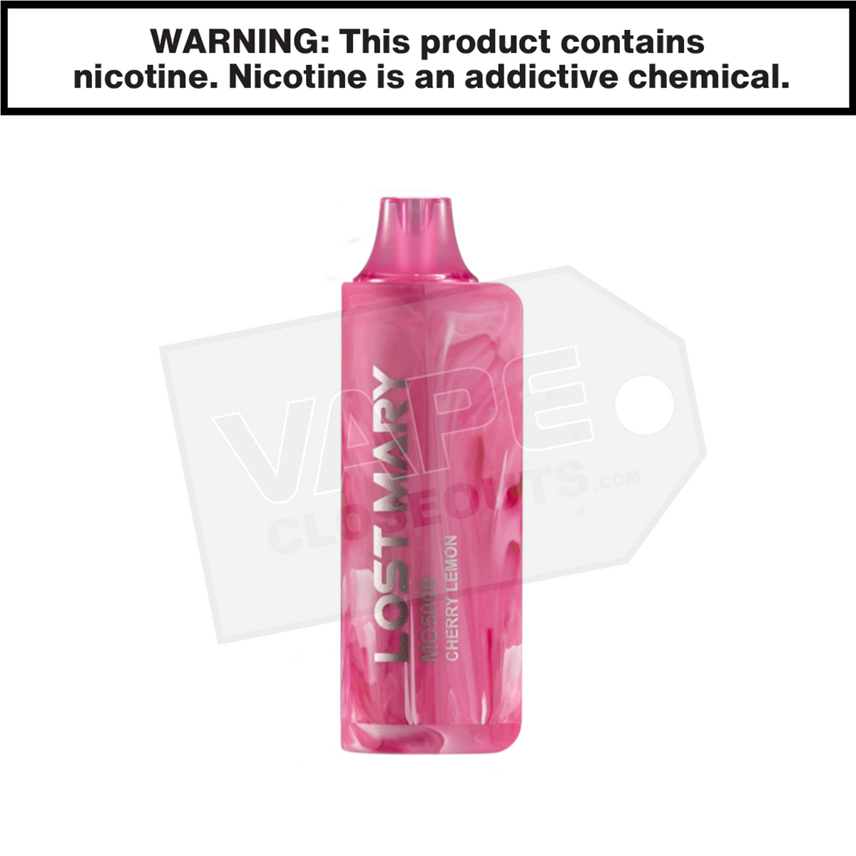 Cherry Lemon Lost Mary MO5000 - LOW PRICE LEADER!