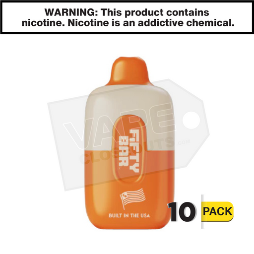 Vanilla Custard Fifty Bar Disposable Vape Vanilla Custard Fifty Bar Disposable Vape