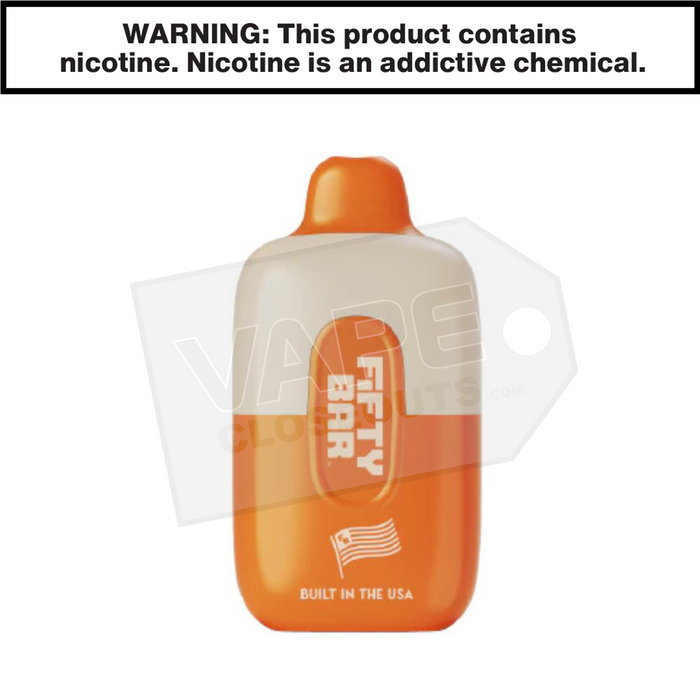 Cinnamon Funnel Cake Fifty Bar Disposable Vape Cinnamon Funnel Cake Fifty Bar Disposable Vape