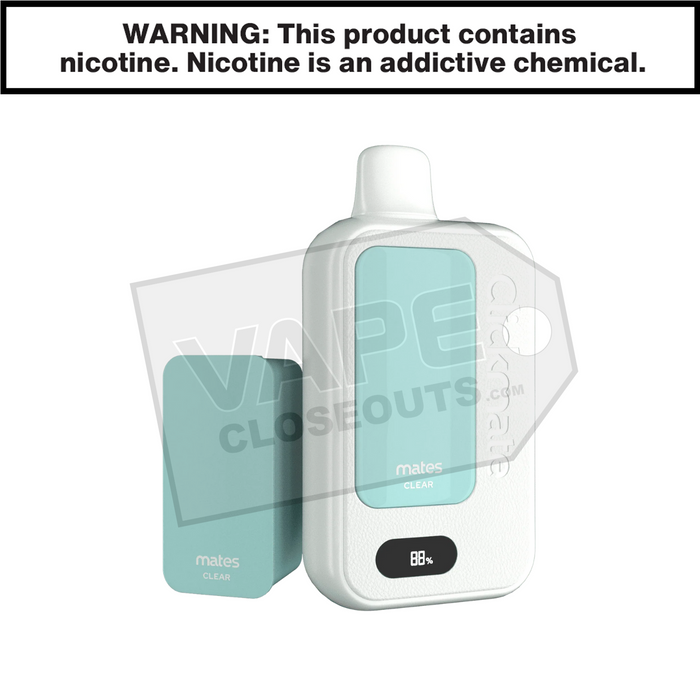 Clear 7 Daze Clickmate 15000 Disposable Vape Kit Clear 7 Daze Clickmate 15000 Disposable Vape Kit