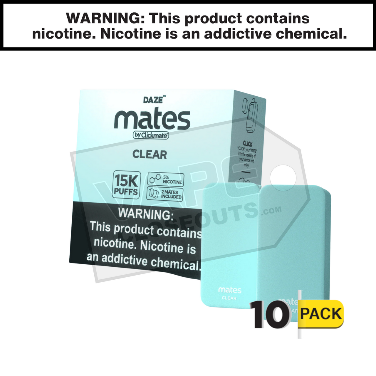 7Daze Clear Mate Pods 10 pack