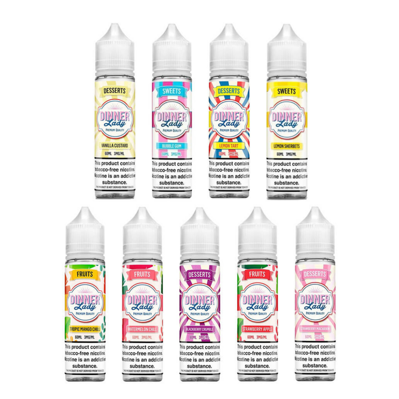 Dinner Lady TFN eJuice 60mL Freebase