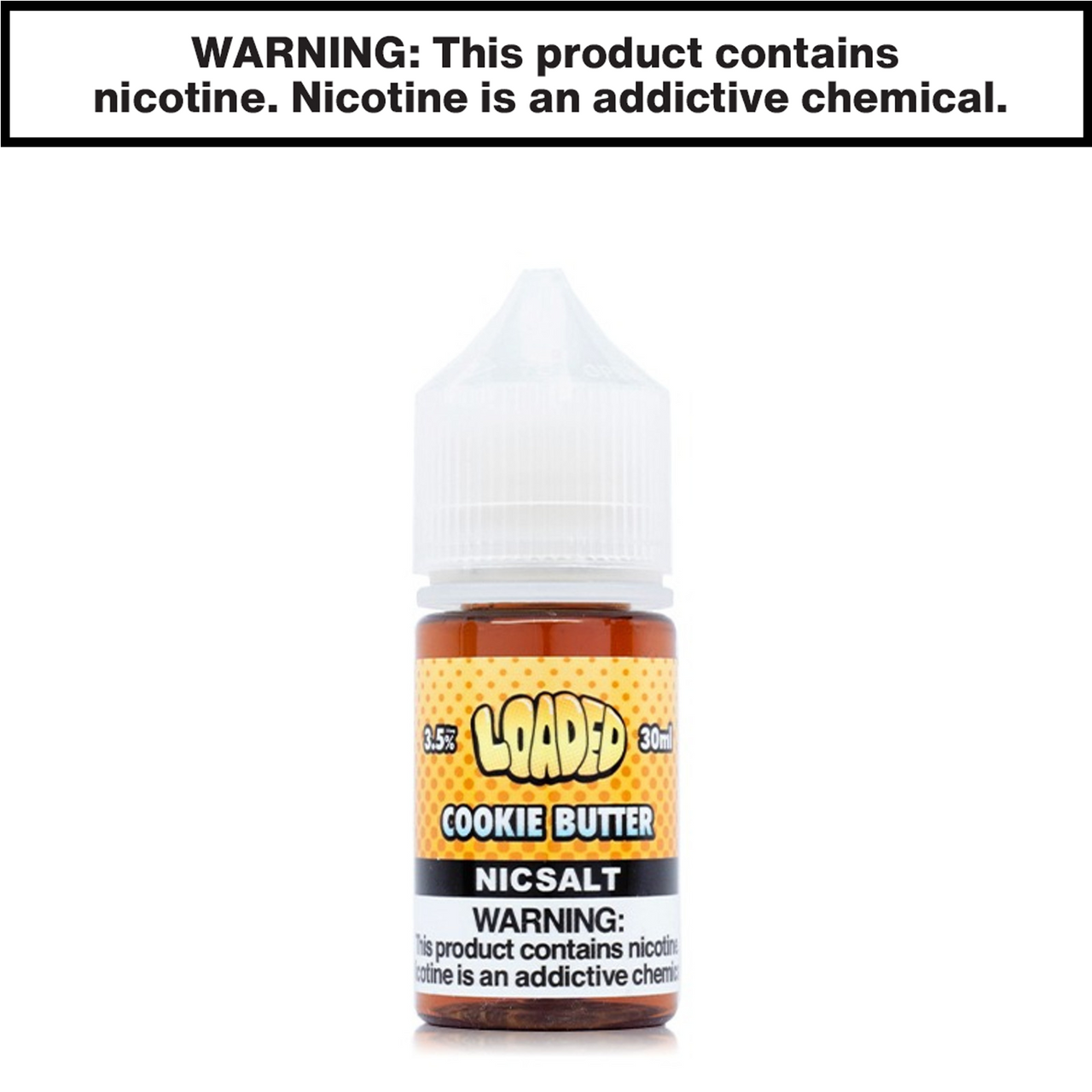 Cookie Butter Loaded eJuice 30mL Salt Nic