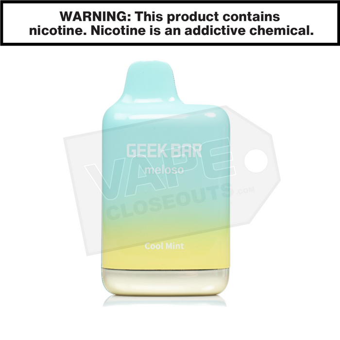 Cool Mint Geek Bar Meloso Max Disposable Vape Cool Mint Geek Bar Meloso Max Disposable Vape