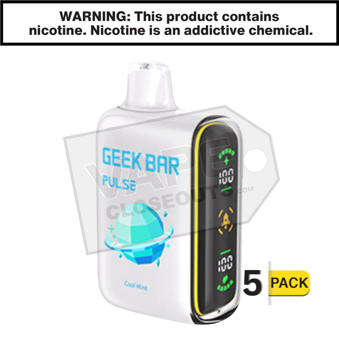 Cool Mint Geek Bar Pulse Disposable Vape Cool Mint Geek Bar Pulse Disposable Vape