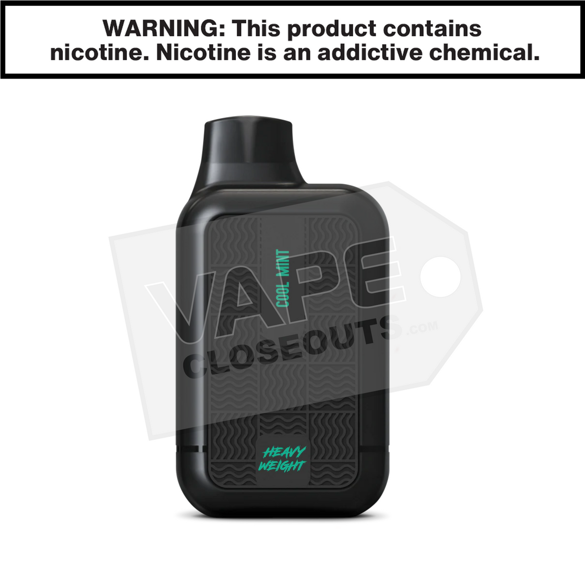 Cool Mint Tyson Vape - Heavyweight 2.0 Disposable by Mike Tyson Cool Mint Tyson Vape - Heavyweight 2.0 Disposable by Mike Tyson
