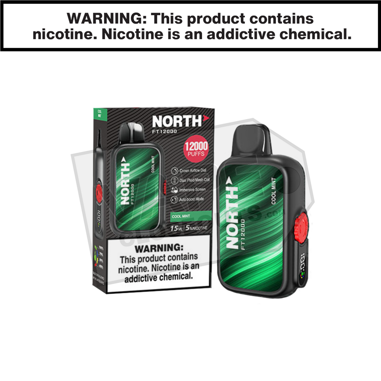 Cool Mint North FT12000 Disposable Vape