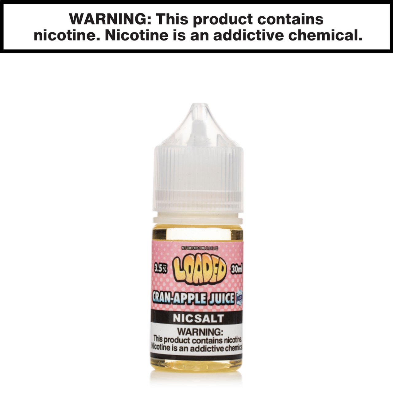 Cran Apple Ice Loaded eJuice 30mL Salt Nic