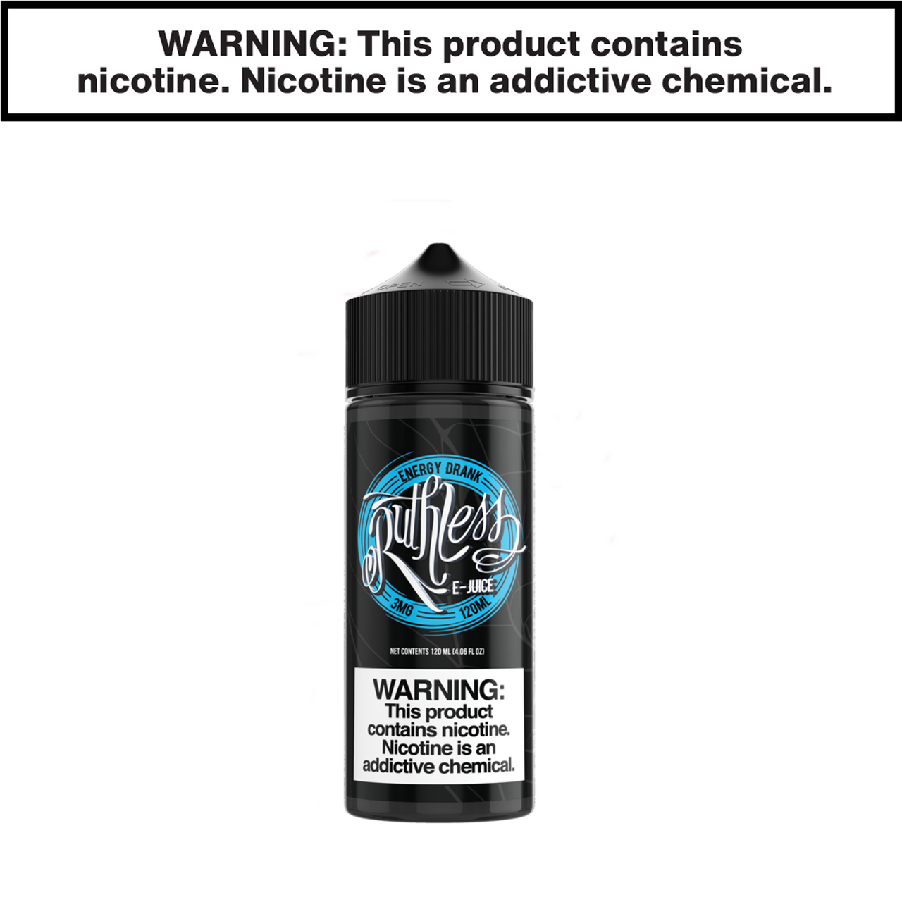 Energy Drank Ruthless eJuice 120mL Freebase