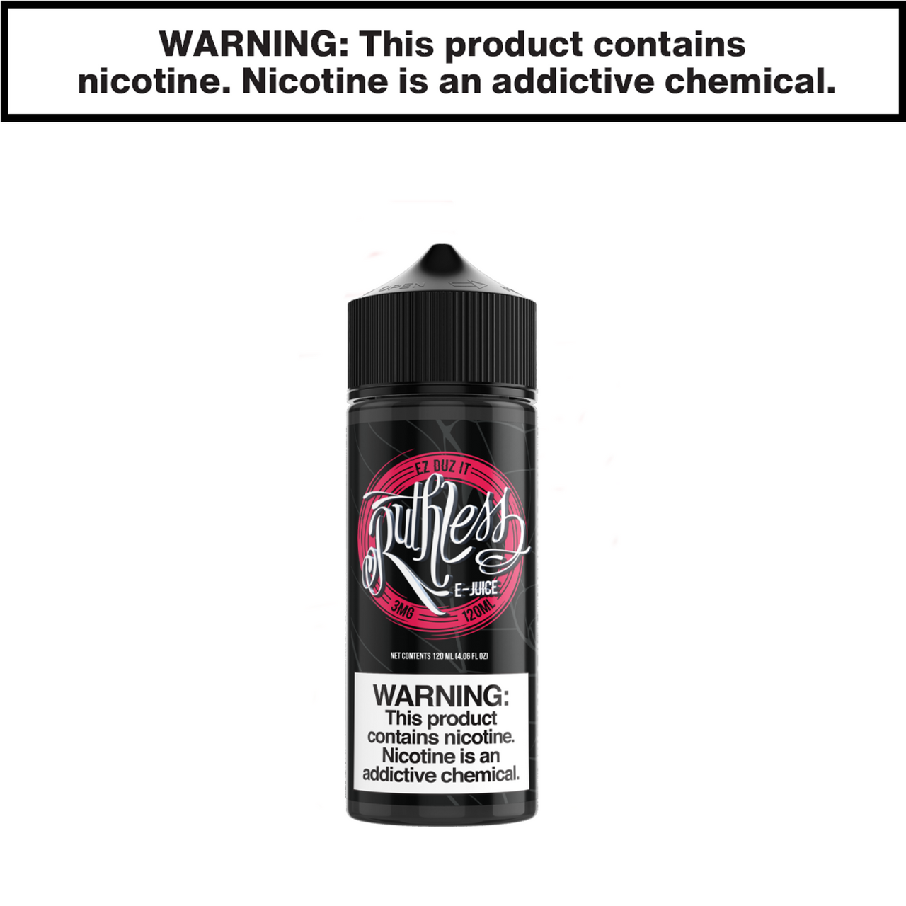 Ez Duz it Ruthless eJuice 120mL Freebase