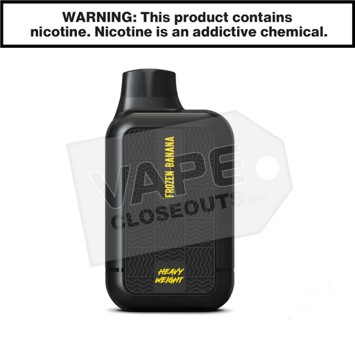 Frozen Banana Tyson Vape - Heavyweight 2.0 Disposable by Mike Tyson Frozen Banana Tyson Vape - Heavyweight 2.0 Disposable by Mike Tyson