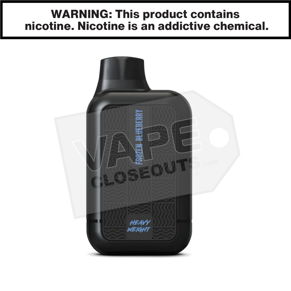 Frozen Blueberry Tyson Vape - Heavyweight 2.0 Disposable by Mike Tyson Frozen Blueberry Tyson Vape - Heavyweight 2.0 Disposable by Mike Tyson