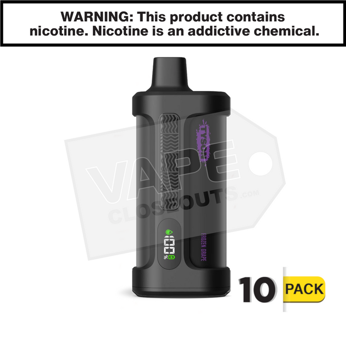 Frozen Grape Tyson 2.0 Iron Mike 15,000 Puff Disposable Vape Frozen Grape Tyson 2.0 Iron Mike 15,000 Puff Disposable Vape