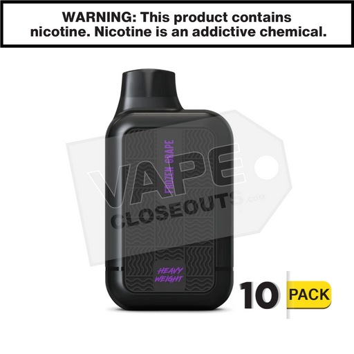 Frozen Grape Tyson Vape - Heavyweight 2.0 Disposable by Mike Tyson Frozen Grape Tyson Vape - Heavyweight 2.0 Disposable by Mike Tyson
