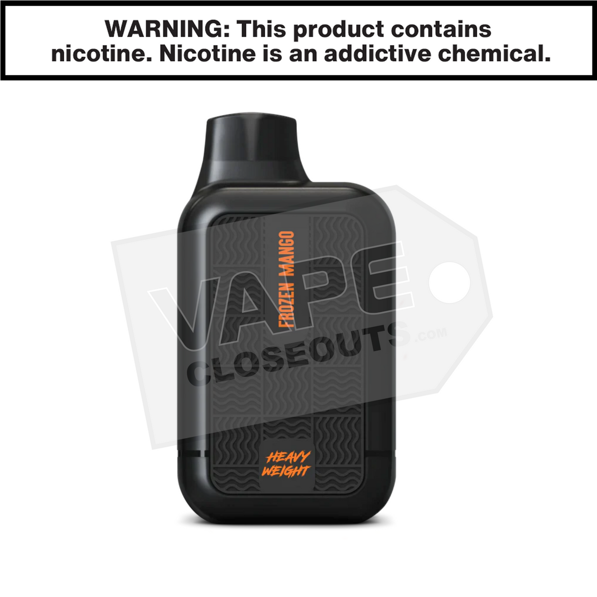 Frozen Mango Tyson Vape - Heavyweight 2.0 Disposable by Mike Tyson Frozen Mango Tyson Vape - Heavyweight 2.0 Disposable by Mike Tyson