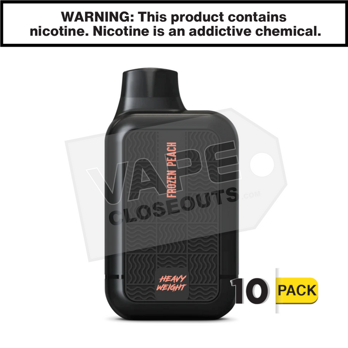 Frozen Peach Tyson Vape - Heavyweight 2.0 Disposable by Mike Tyson Frozen Peach Tyson Vape - Heavyweight 2.0 Disposable by Mike Tyson